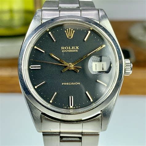 rolex oysterdate precision vintage|Rolex oysterdate precision price.